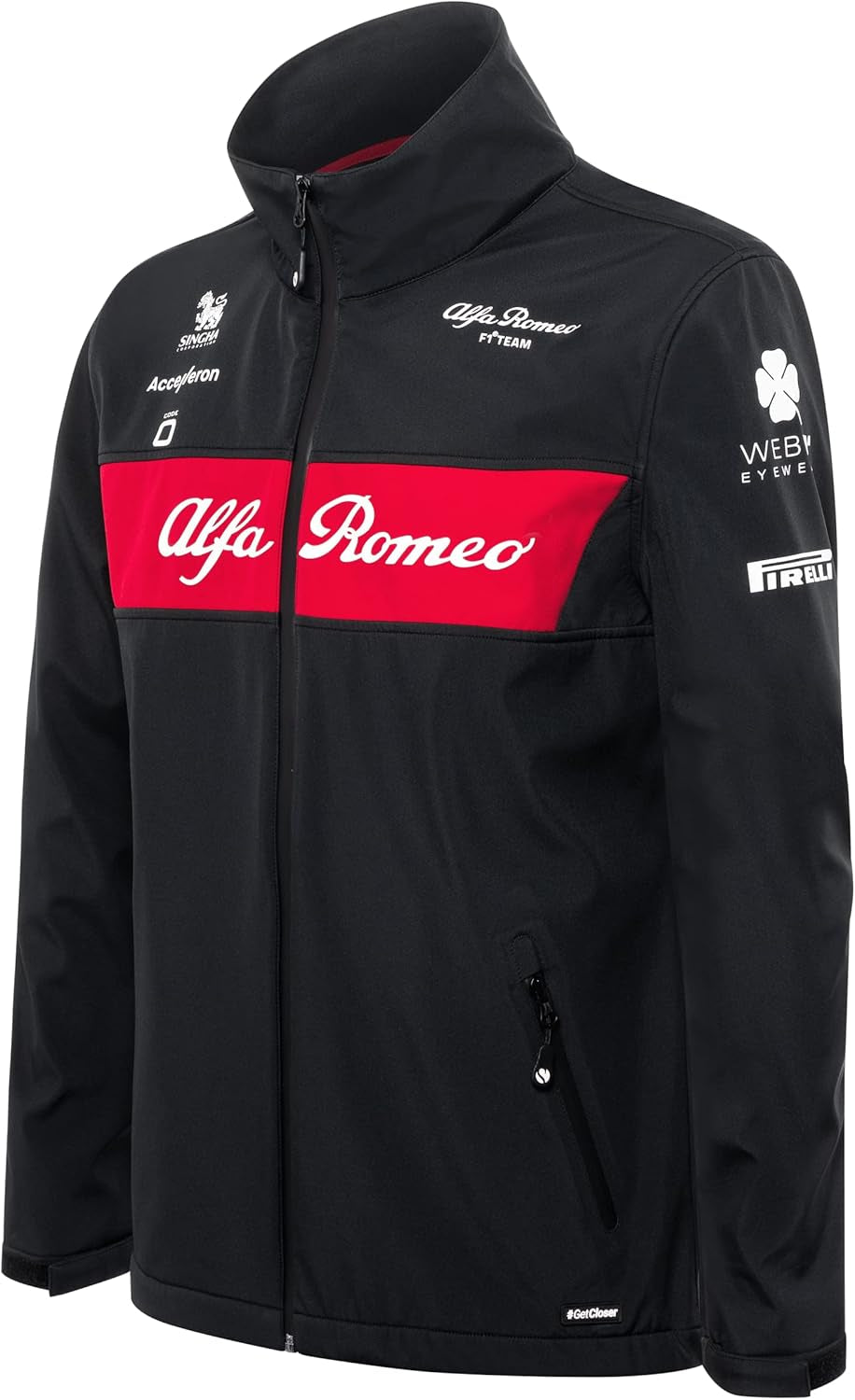 Alfa Romeo Racing F1 2023 Men'S Team Softshell Jacket